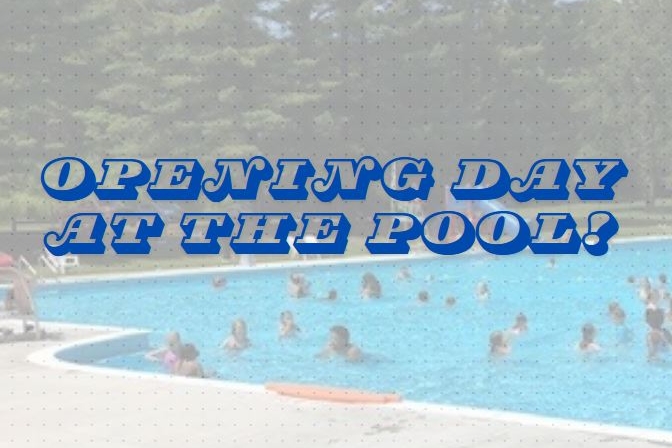 Opening Day at the Pool